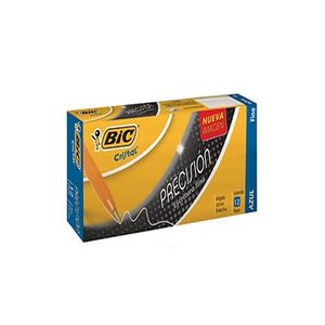 Bolígrafo Bic Cristal Precisión Caja con 12 Piezas