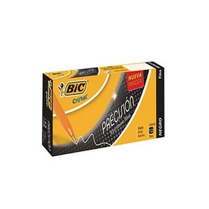 Bolígrafo Bic Cristal Precisión Caja con 12 Piezas
