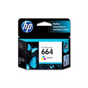 Tinta HP 664 Tri Color F6V28AL