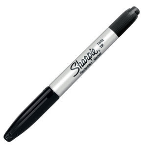 Marcador Permanente Sharpie Negro Twin Negro 1 Pieza