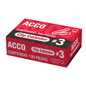 Clip ACCO Estándar #3