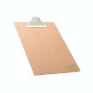 Tabla Pisa Papel Lux Madera Tamaño Carta.